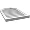 Ekena Millwork Octagonal Top Surface Mount PVC Gable Vent w/ 2"W x 2"P Brickmould Sill Frame, 20"W x 30"H GVPOT20X3003SN - alternate 2